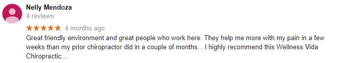 Wellness Vida Center Patient Testimonial Wellness Vida Center Patient Testimonial