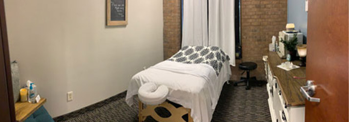 Massage Therapy Room in Dallas Texas