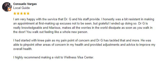 Chiropractic Dallas TX Consuelo V Testimonial