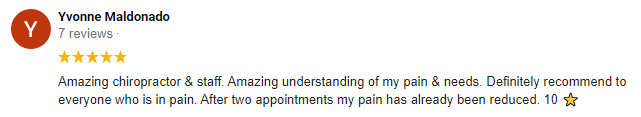 Chiropractic Dallas TX Yvonne Testimonial